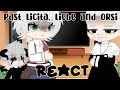Past Licita, Liebe & Orsi react | Black Clover | [Kuro ルビー]