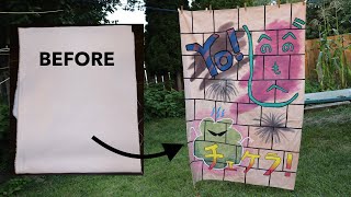 Paint a Cosplay Canvas Backdrop Tips & Techniques Masquerade