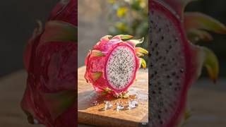 Satisfying Glass Dragon Fruit Cutting ASMR Ultra Realistic Macro Video #asmrsounds #dragonfruit