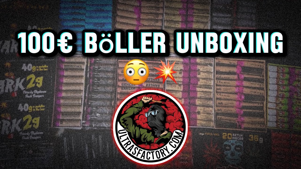 100€ Böller unboxing von Ultrasfactory.com 💥🧨