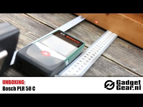 Unboxing: Bosch PLR 50 C