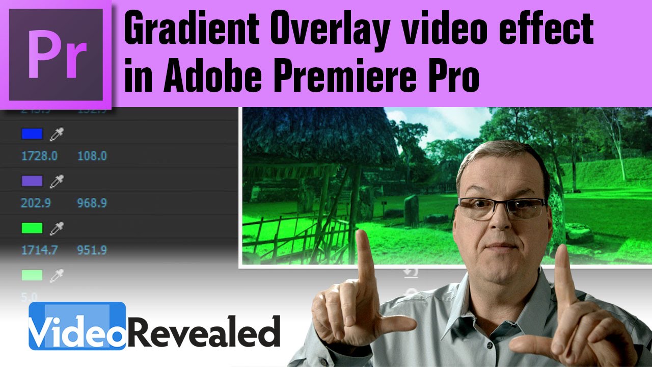 fysisk i går Klassificer Gradient Overlay video effects in Adobe Premiere Pro - YouTube