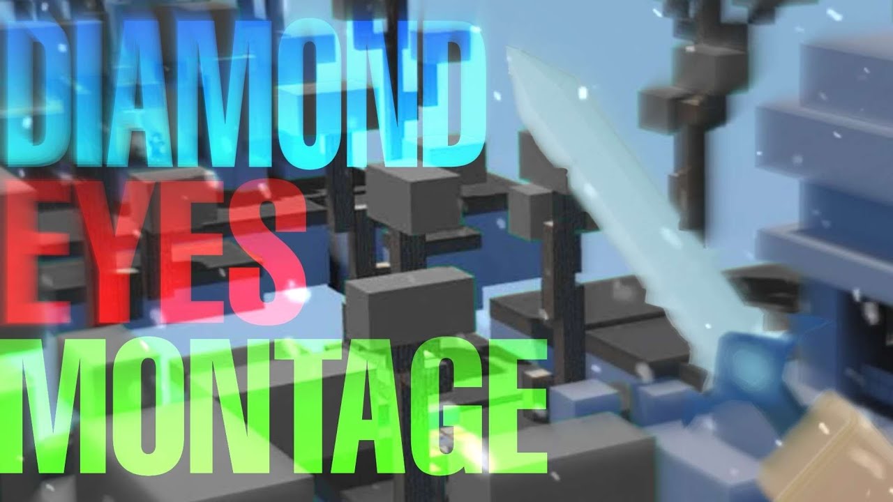 Diamond Eyes Roblox Bedwars Montage YouTube 
