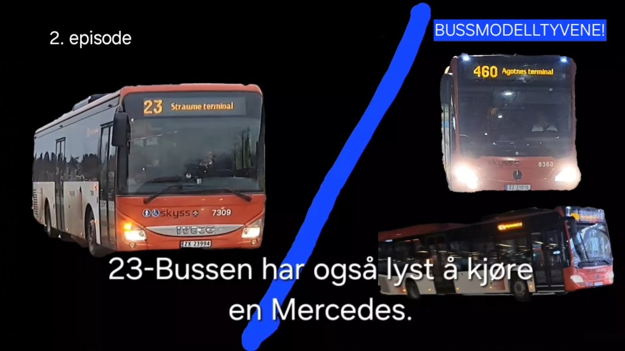 23-Bussen har også lyst å kjøre en Mercedes. 