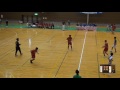 5日 ハンドボール男子 福島市西部体育館Eコート 國學院大學栃木×県立境 1回戦 後半