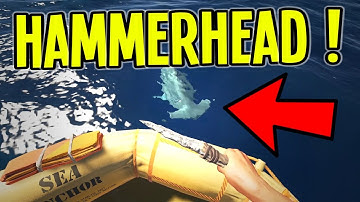 Stranded Deep - Hammerhead Shark and Tropical Storm! - Stranded Deep Gameplay - Ep 2