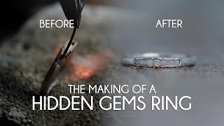 The Making Of A Hidden Gems Raw Opal Ring