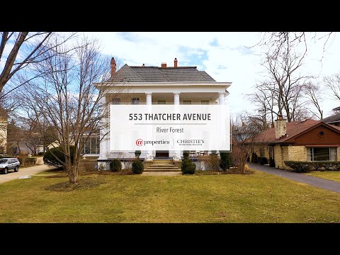 553 Thatcher Avenue, River Forest, IL home video tour