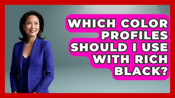 Which Color Profiles Should I Use With Rich Black? - Graphic Design Nerd
