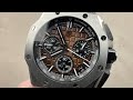 Audemars Piguet Royal Oak Offshore Chronograph 26420ST.OO.A828CR.01 Watch Review