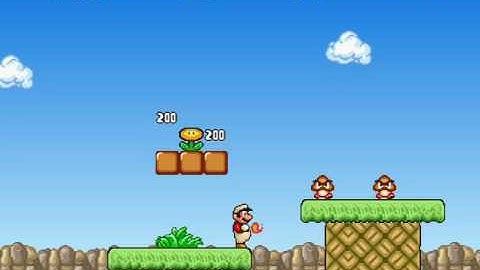 Mario Worker Remake v2.1 - Mario Forever 2016 v2.5 by Слава Кочка - World 1