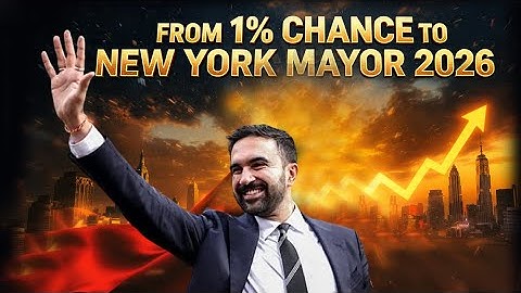 Zohran Mamdani from 1% chance to New York mayor In 2026