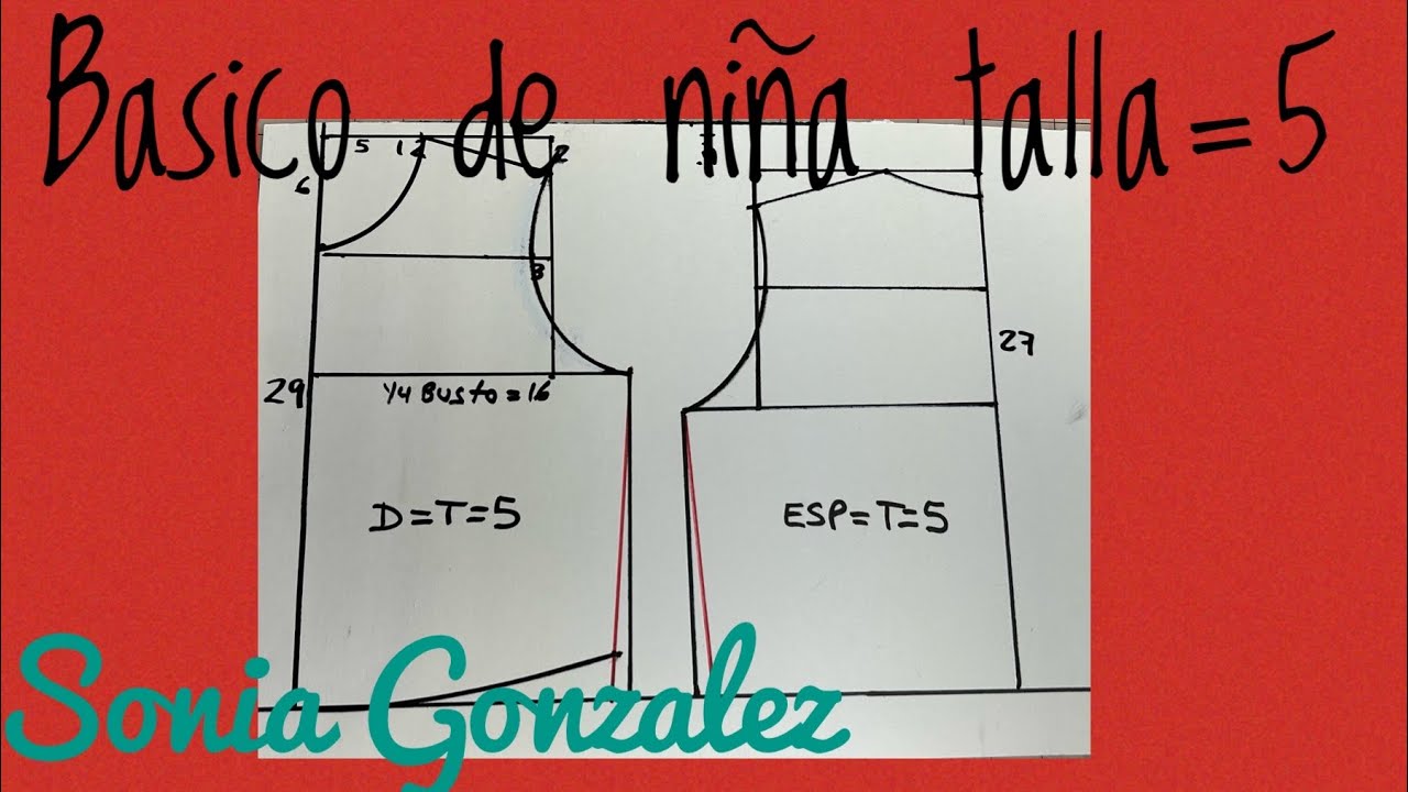 Básico de niña talla=5🌺