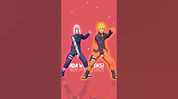 MMDナルト Naruto Naruto X Sakura Roll N Rock Shorts Naruto Mmd Narusaku 