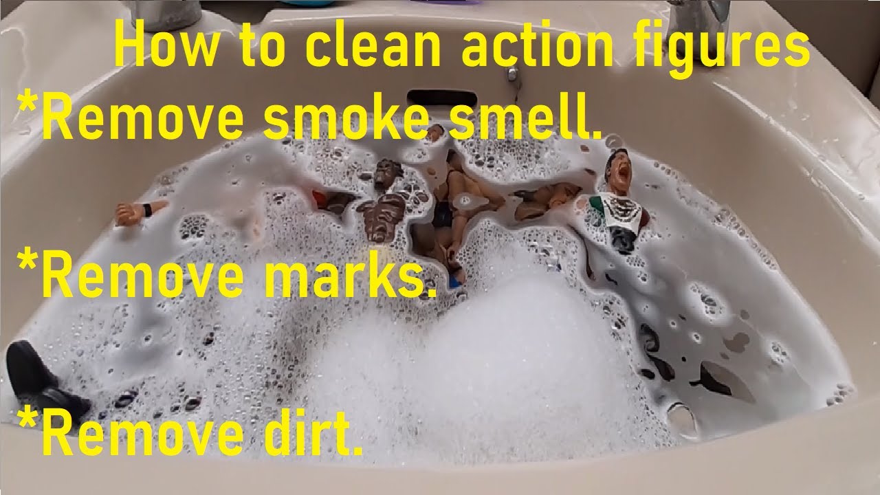 Cleaning Action Figures How to Remove Marks, Dirt & Smoke Smell