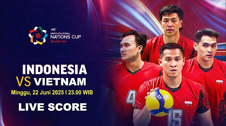 🔴INDONESIA VS VIETNAM - AVC NATIONS CUP 2025