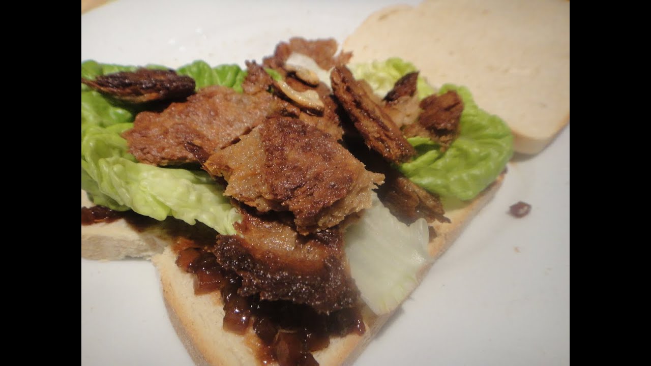 Meatless Monday - Meat Free Duck Sandwich