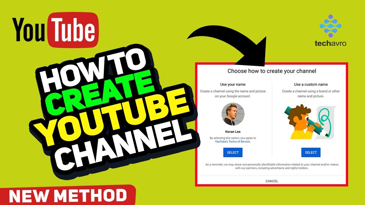 How to Create a  Channel 2023 (Right Way to Create New YT