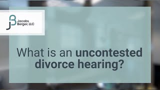 Famous What is an uncontested divorce hearing? Net Worth