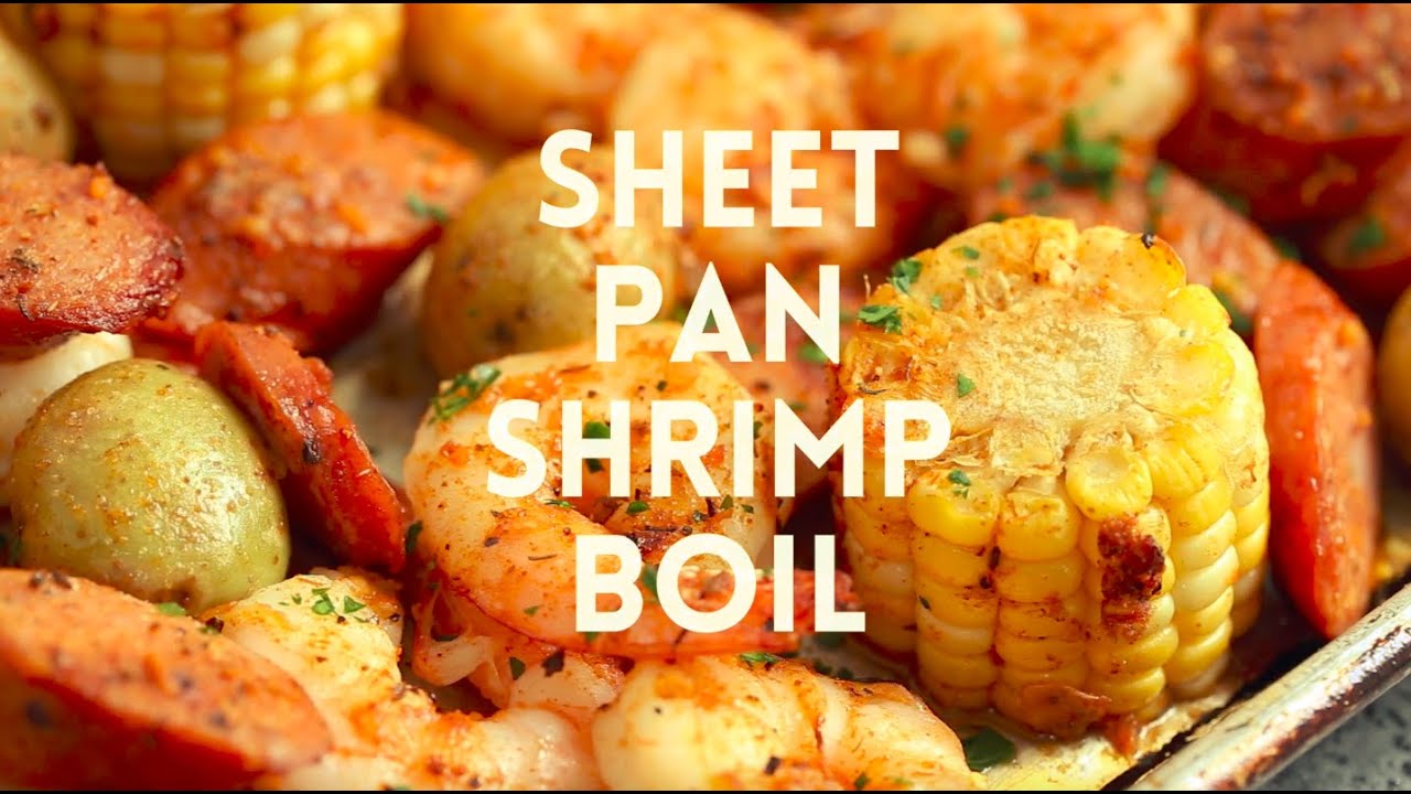 Sheet Pan Shrimp Boil - Damn Delicious