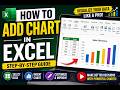 How to add a chart in your Excel document step by step in this easy beginner-friendly tutorial.