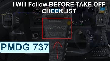 PMDG 737 TAKEOFF TUTORIAL  | How To Prepare The Take-off Configuration Properly