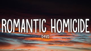 Video voorbeeld van "d4vd - Romantic Homicide (Lyrics)"