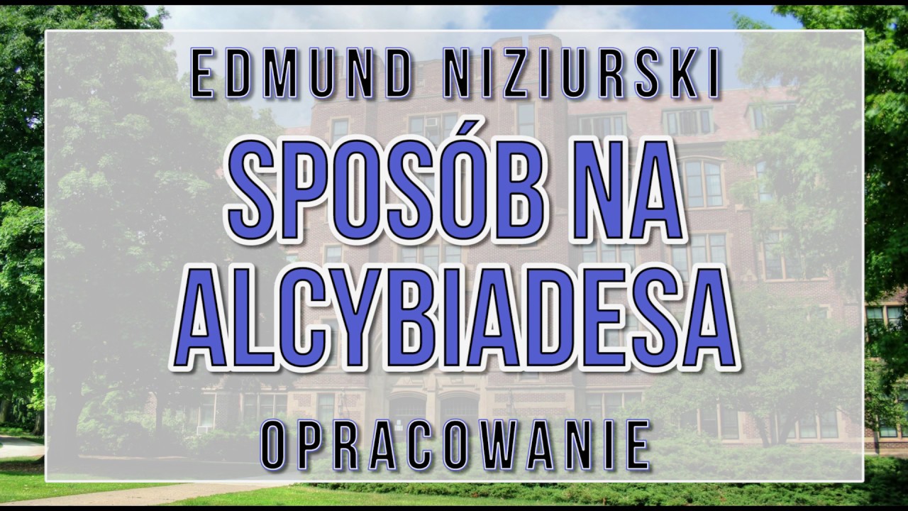 Tekst Książki Sposób Na Alcybiadesa