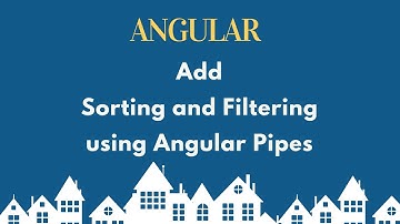 Add Filtering and Sorting using angular pipes