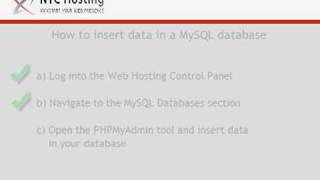 How to Insert Data in MySQL Database