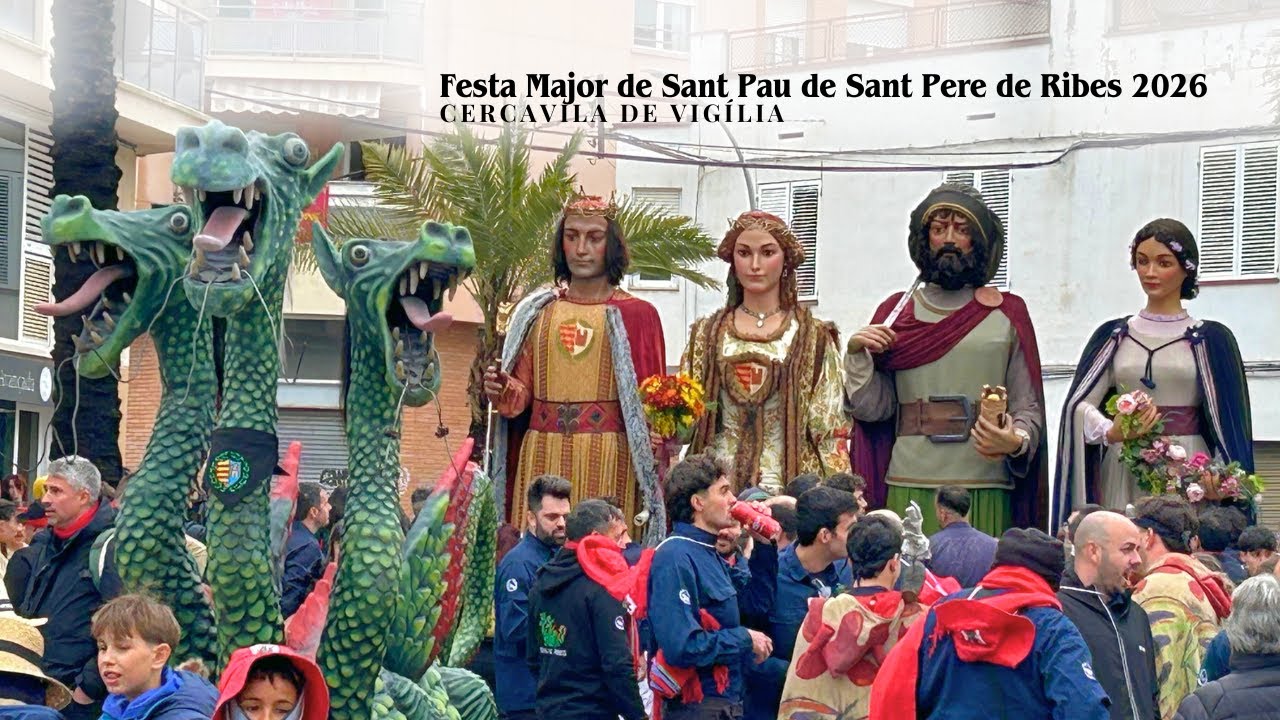 Festa Major de Sant Pau de Sant Pere de Ribes 2026 - Cercavila de Vigília