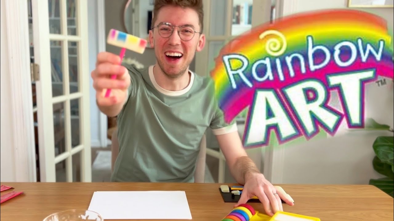 Rainbow Art Set 90s