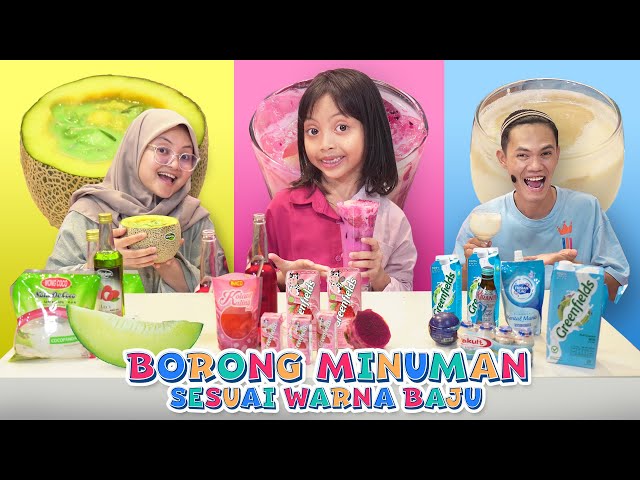 BORONG MINUMAN BUKA PUASA SESUAI WARNA BAJU 😍 DRAMA PARODI LEIKA VS TOMPEL VS BUNDA class=