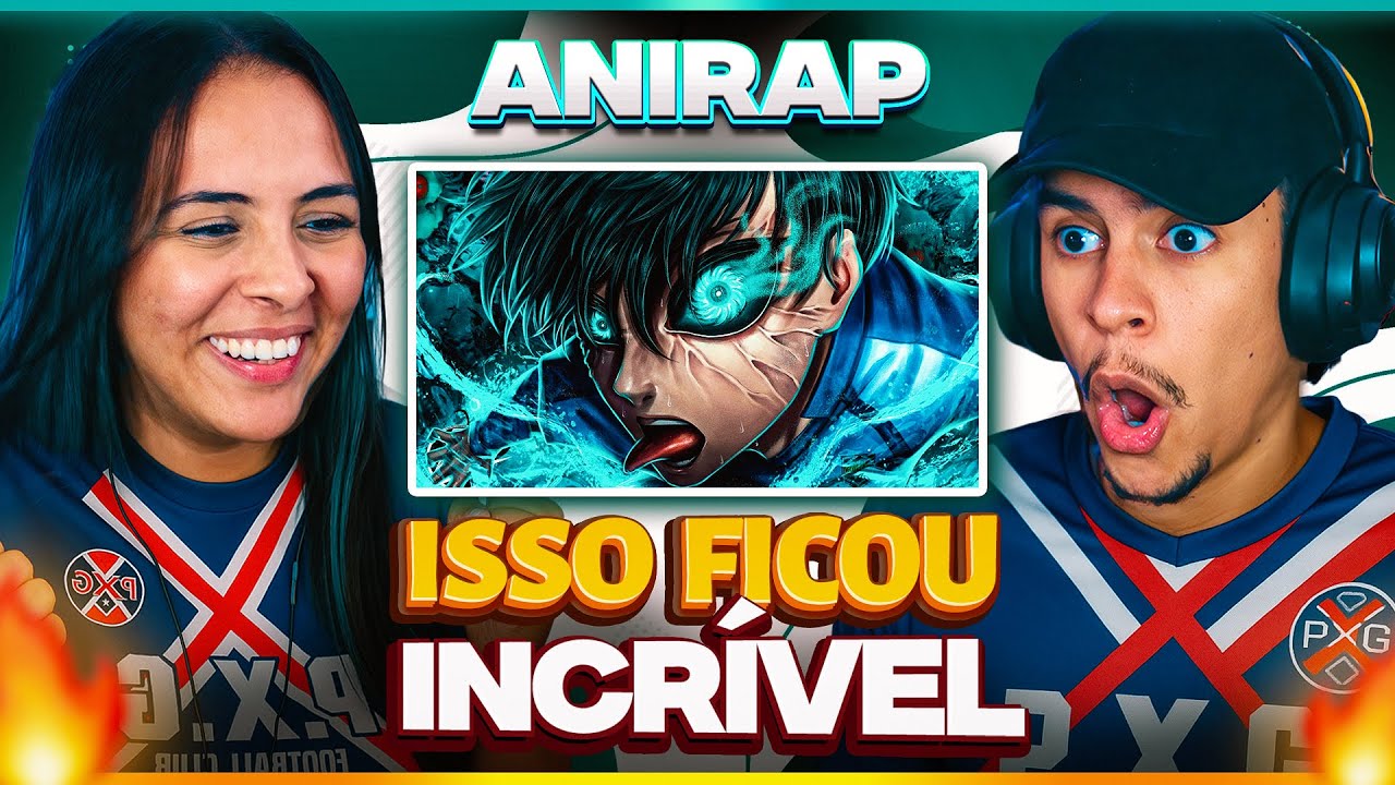 ANIRAP: Itoshi Rin (Blue Lock) | ABSOLUTA DESTRUIÇÃO | [Casal Jounin React] 🔥