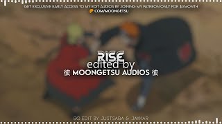League of Legends - RISE | Edit Audio (+12 other versions) @moongetsuaudios