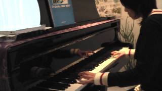 Video thumbnail of "おしん　オープニングテーマ　on piano　Music by Sakada Koichi (坂田晃一)."