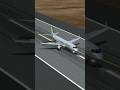 Landing at Gran Canaria with an Embraer E-190