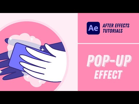 Pop Up Effect - After Effects Tutorial #1