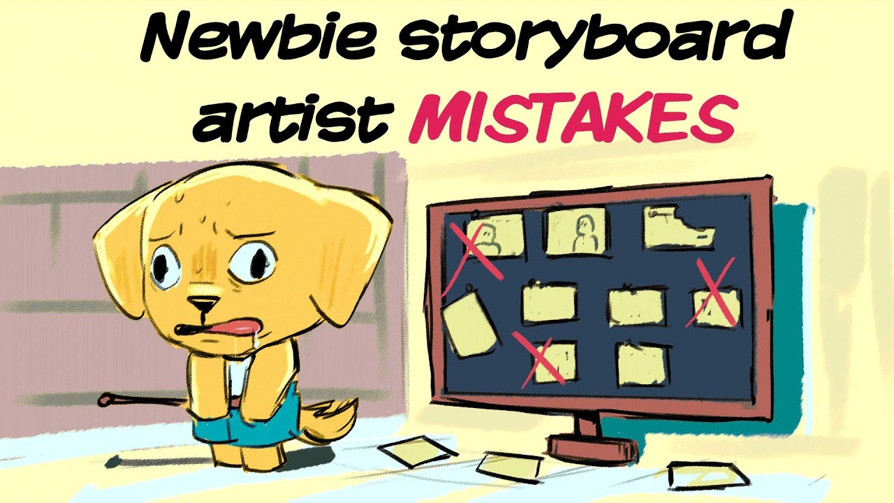 Ready go to ... https://youtu.be/FobYdp19LR0?si=r6n62W2fnjIUUU9- [ Common MISTAKES beginning storyboard artists make for animation]