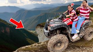 Download Lagu ALUNA DAN AMANDA MAIN ATV JALANNYA EXTREME BANGET!! MP3