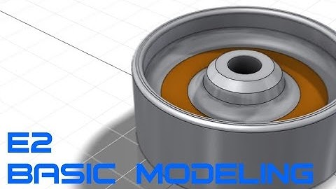E2 Autodesk Inventor Professional 2015 - Basic Modeling 2 Tutorial