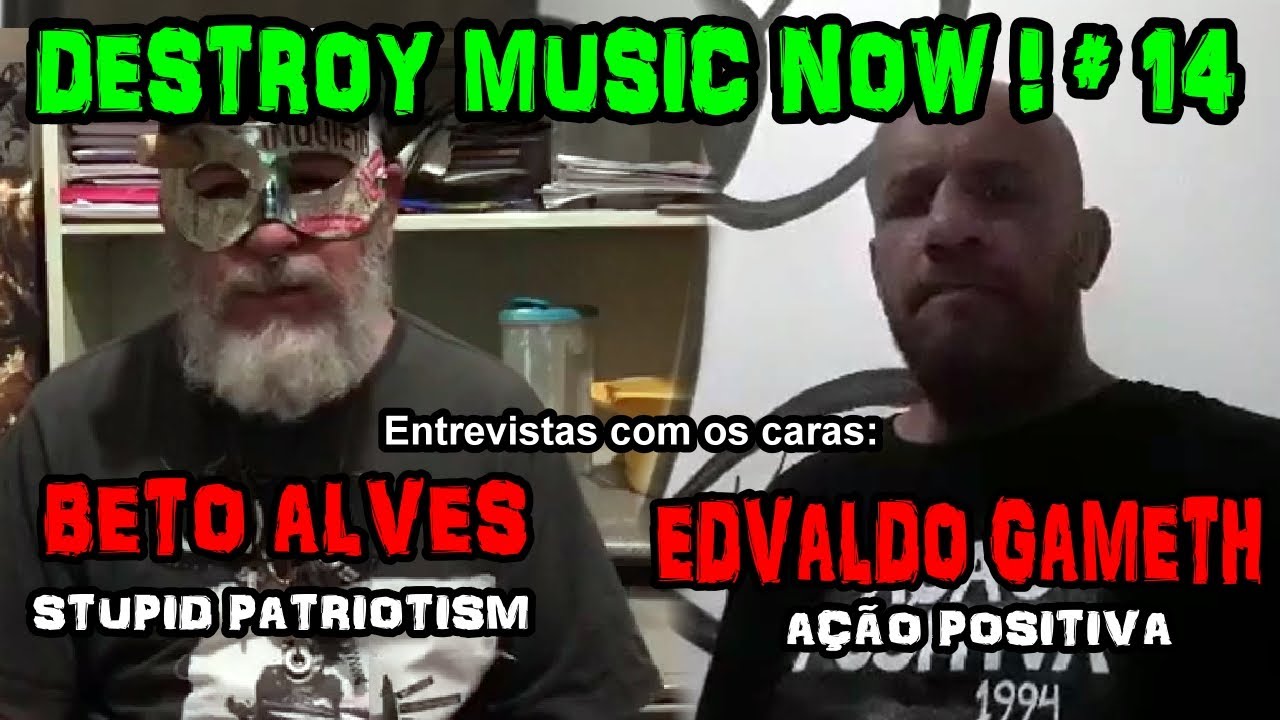 DESTROY MUSIC NOW ! # 14 - Caras da cena 2