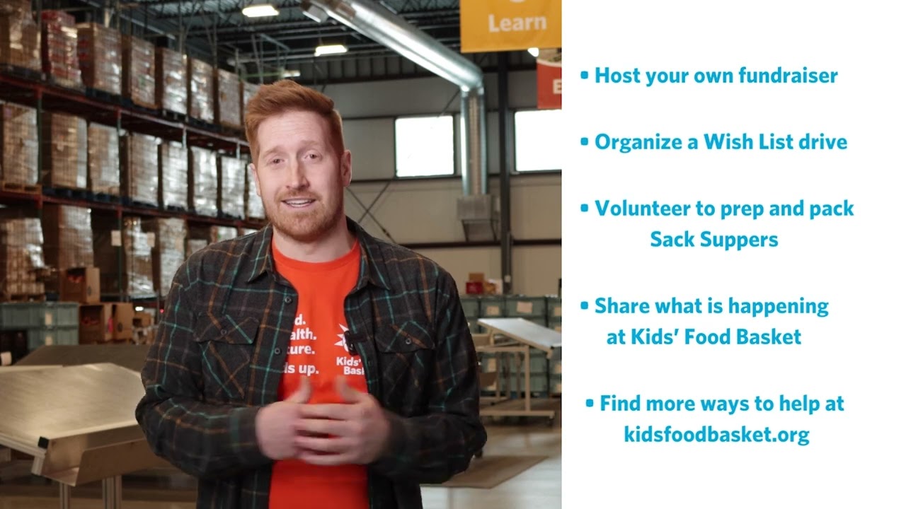 Go Orange Kids' Food Basket Week Day 5: How you can continue nourish West Michigan