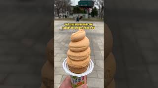 Hokkaido's Must-Try Melon Soft Serve at Seicomart!　#shorts screenshot 3