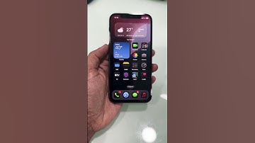 iOS 18 New Look Dark Theme in iPhone 12 pro #ios18 #smartphone #ios18features #tech #iphonetips #ios