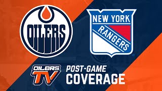 ARCHIVE | Post-Game Coverage – Oilers vs. Rangers