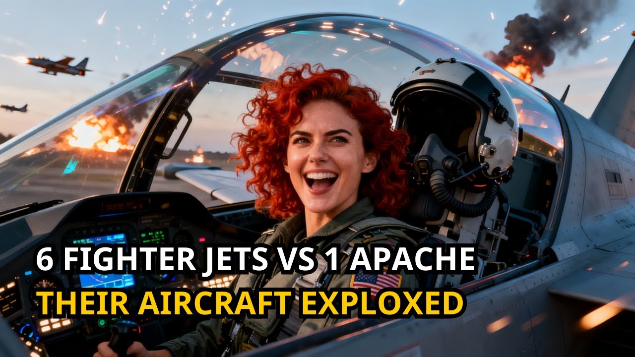 They Set Fighter Jets Against the Apache Pilot — Then Heard Her Laugh Before Their Aircraft Exploded