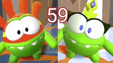 om nom run - race - part 59 #gameplay walkthrough (indroid, iOS) tsafgameplay