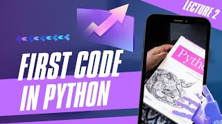 Your First Python Code | Hello World! | Python Full Course 💝