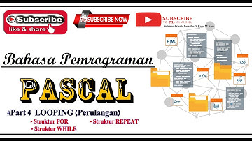 PASCAL | Struktur Perulangan (LOOPING) pada Pascal